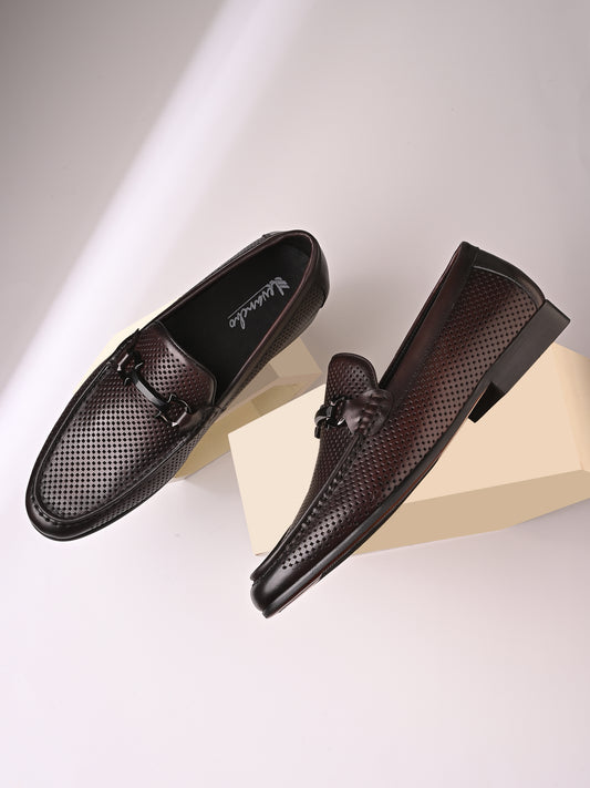 Levancho Premium Leather Formal Shoes for Men's
